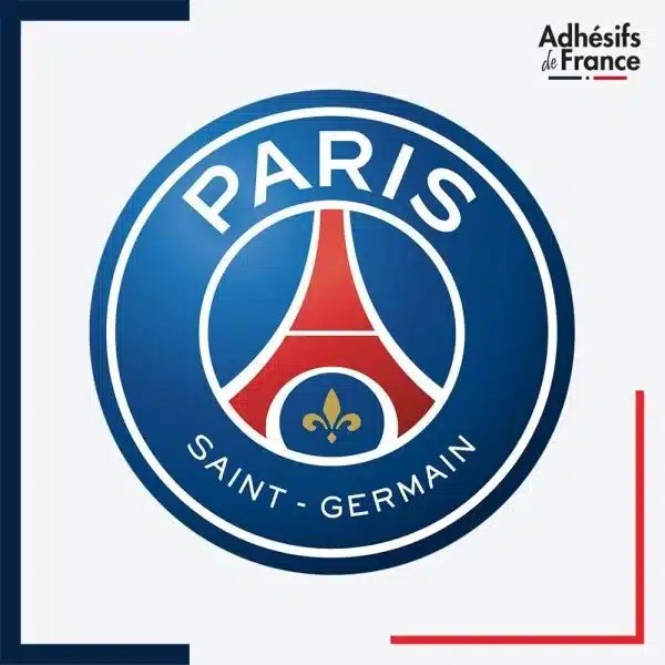 Sticker adhésif mat PSG