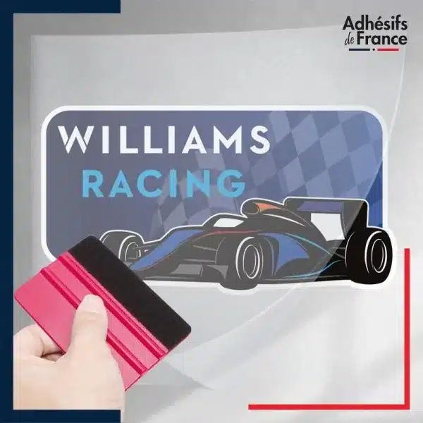 Sticker plastifié Williams Racing